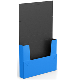 Папка-короб на резинке Berlingo "Color Zone" А4, 50мм, 1000мкм, синяя
