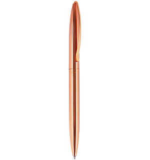 Ручка шариковая автоматическая MESHU "Rose gold" синяя, 1,0мм
