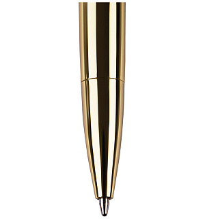 Ручка шариковая автоматическая MESHU "Gold sand" синяя, 1,0мм