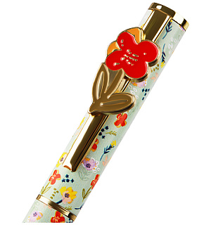 Ручка шариковая MESHU "Bloom" синяя, 1,0мм