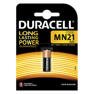 Батарейка DURACELL MN21, Alkaline, 1 шт., в блистере, 12 В, 81488675