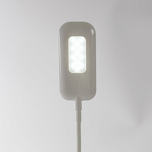 Светильник настольный SONNEN BR-819C, на прищепке, светодиодный, 8 Вт, белый, 236667