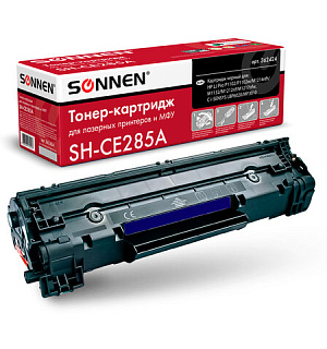 Картридж лазерный SONNEN (SH-CE285A) для HP LaserJet P1102/P1102W/M1212NF, ВЫСШЕЕ КАЧЕСТВО, ресурс 1600 стр., 362424