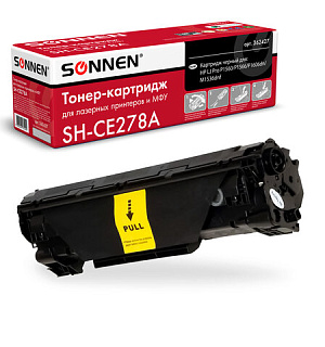 Картридж лазерный SONNEN (SH-CE278A) для HP LaserJet P1566/P1606DN, ВЫСШЕЕ КАЧЕСТВО, ресурс 2100 стр., 362427