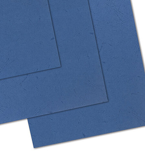 Обложки картонные для переплета, А4, КОМПЛЕКТ 100 шт., тиснение под кожу, 230 г/м2, синие, BRAUBERG, 530836