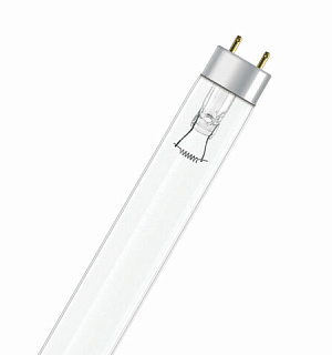 Лампа БАКТЕРИЦИДНАЯ ультрафиолетовая LEDVANCE TIBERA UVC, 15 Вт, G13, трубка 45 см, 99201, 4058075499201