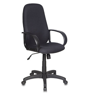Кресло офисное CH-808AXSN/BLACK, ткань, черное