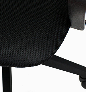 Кресло BRABIX "Fly MG-396", с подлокотниками, сетка, серое/черное, 532085