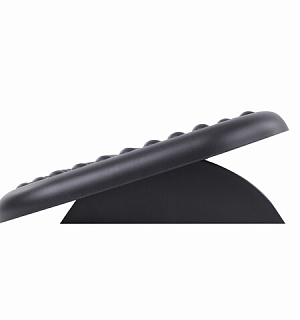 Подставка для ног BRAUBERG офисная, 45х33 см, регулируемый угол наклона, рифленая, черная, 531495