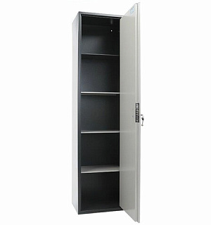 Шкаф металлический для документов AIKO "SL-185" ГРАФИТ, 1800х460х340 мм; 45 кг, S10799180502