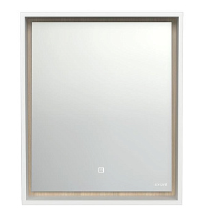 Зеркало Cersanit LOUNA 60, 600х700 мм, с подсветкой, белый