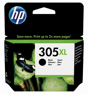 Картридж струйный HP (3YM62AE) 305XL для HP DJ 2320/2720/4120, черный, оригинальный, ресурс 240 страниц