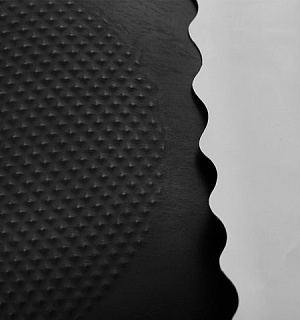 Перчатки латексные MANIPULA "КЩС-1", двухслойные, размер 10 (XL), черные, L-U-03/CG-942