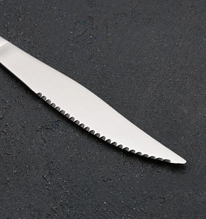 Нож для стейка «Моника», h=22 см, цвет серебряный