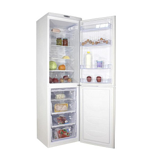 Холодильник DON R-297 NG, двухкамерный, класс А+, 365 л, нерж.сталь