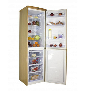 Холодильник DON R-297 DUB, двухкамерный, класс А+, 365 л, дуб