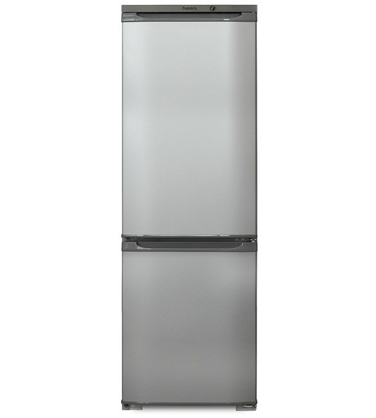 Холодильник "Бирюса" M 118, двухкамерный, класс А, 180 л, металлик