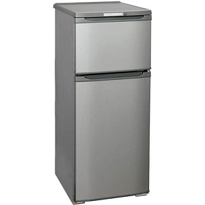 Холодильник "Бирюса" M 122, двухкамерный, класс А+, 150 л, серебристый