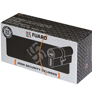 Цилиндровый механизм Fuaro 100 CA 90 (30х10х50) CP, 3 ключа, цвет хром