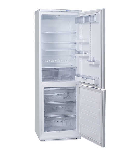 Холодильник "Атлант" 6021-031, двухкамерный, класс А, 345 л, белый