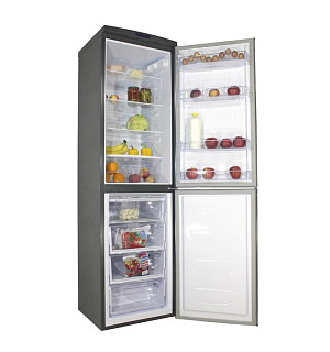 Холодильник DON R-297 G, двухкамерный, класс А+, 365 л, графит