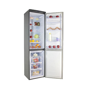 Холодильник DON R-299 G, двухкамерный, класс А+, 399 л, цвет графит