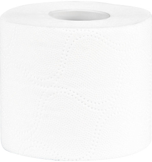 Бумага туалетная OfficeClean, 2-слойная, 8шт., 28,5м/рул., тиснение, белая
