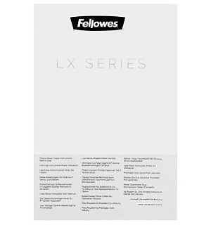 Уничтожитель (шредер) FELLOWES LX201, 5 уровень секретности, 2x12 мм, 12 листов, 22 л, черный, FS-50500