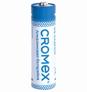 Батарейки алкалиновые "пальчиковые" КОМПЛЕКТ 40 шт, CROMEX Alkaline, АА(LR6,15А) в коробке, 455594