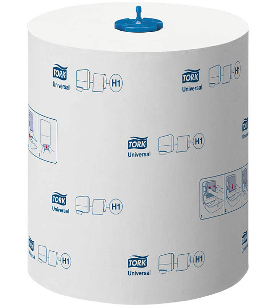Полотенца бумажные в рулонах Tork Matic "Universal"(H1) 1-слойные, 280м/рул, ультрадлина, белые