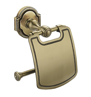 Держатель для туалетной бумаги Bronze de Luxe S25003, подвесной, бронза