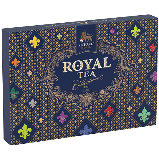 Подарочный набор чая Richard "Royal Tea Collection", 15 вкусов, 120 пакетиков, 230,4г