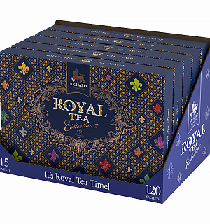 Подарочный набор чая Richard "Royal Tea Collection", 15 вкусов, 120 пакетиков, 230,4г