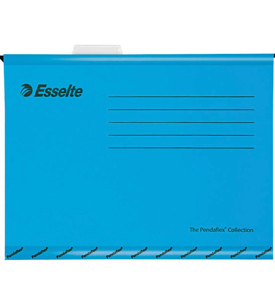 Подвесная папка Esselte "Pendaflex Standart", А4, картон, 205г/м2, синяя