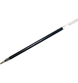 Стержень гелевый Crown "Hi-Jell Needle" черный, 138мм, 0,7мм, игольчатый