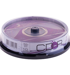 Диск CD-R 700Mb Smart Track 52x Cake Box (10шт)