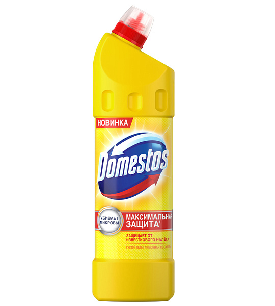 Чистящее средство универсальное Domestos "Лимонная свежесть", гель, 1л