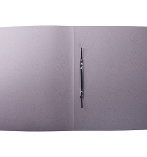Скоросшиватель OfficeSpace "Дело", картон немелованный, 320г/м2, белый, пробитый, до 200л.