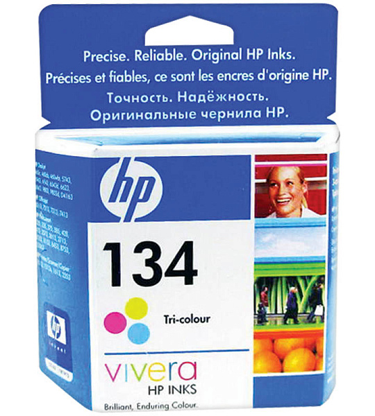 Картридж ориг. HP C9363HE (№134) цветной для DJ 5743/5943/6543/6623/6843/6940/6943 (560стр.)