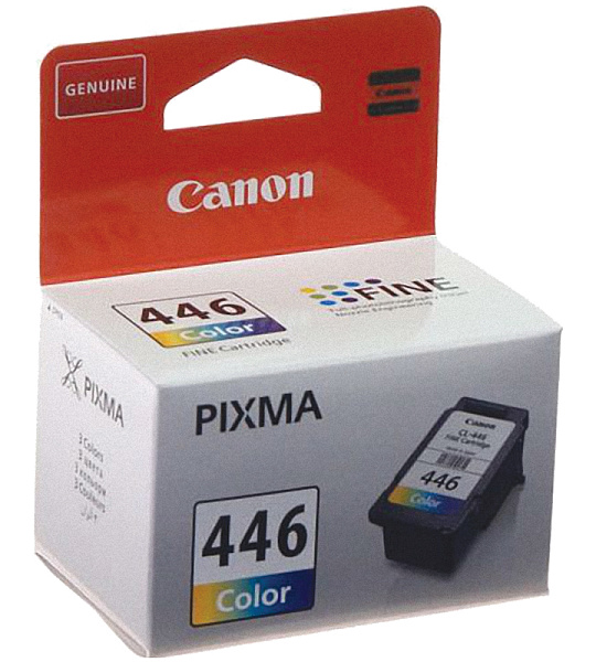 Картридж ориг. Canon CL-446 цветной для Canon MG-2440/2540/2545/2940/MX494/iP2840 (180стр.)