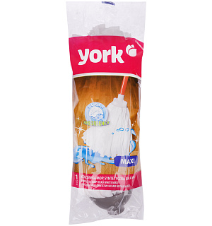 Насадка МОП для швабры York "Maxi" веревочная, синтетическая ткань, ворс 25см