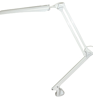 Светильник на металлической струбцине Трансвит "Гермес", LED, белый