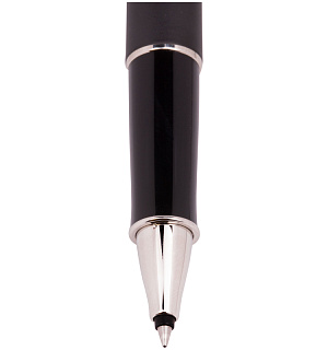 Ручка-роллер Parker "Sonnet Matte Black CT" черная, 0,8мм, подарочная упаковка