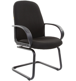 Конференц-кресло Chairman 279 V металл, ткань JP черная