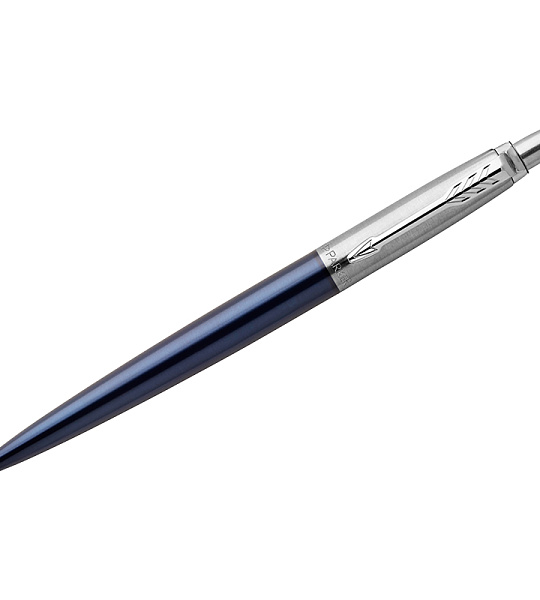 Ручка шариковая Parker "Jotter Royal Blue CT" синяя, 1,0мм, кнопочн., подарочная упаковка