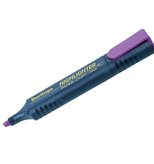 Текстовыделитель Berlingo "Textline HL500" фиолетовый, 1-5мм