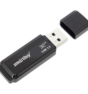 Память Smart Buy "Dock"  32GB, USB 3.0 Flash Drive, черный