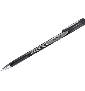 Ручка гелевая Berlingo "G-Line" черная, 0,5мм, игольчатый стержень