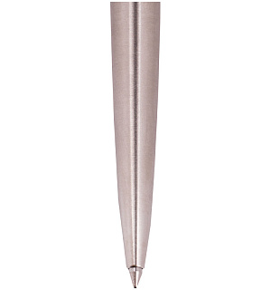 Ручка гелевая Parker "Jotter Stainless Steel CT" черная, 0,7мм, кнопочный механизм, подарочная упаковка