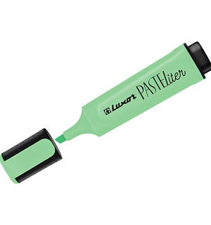 Текстовыделитель Luxor "Pasteliter" пастельный зеленый, 1-5мм